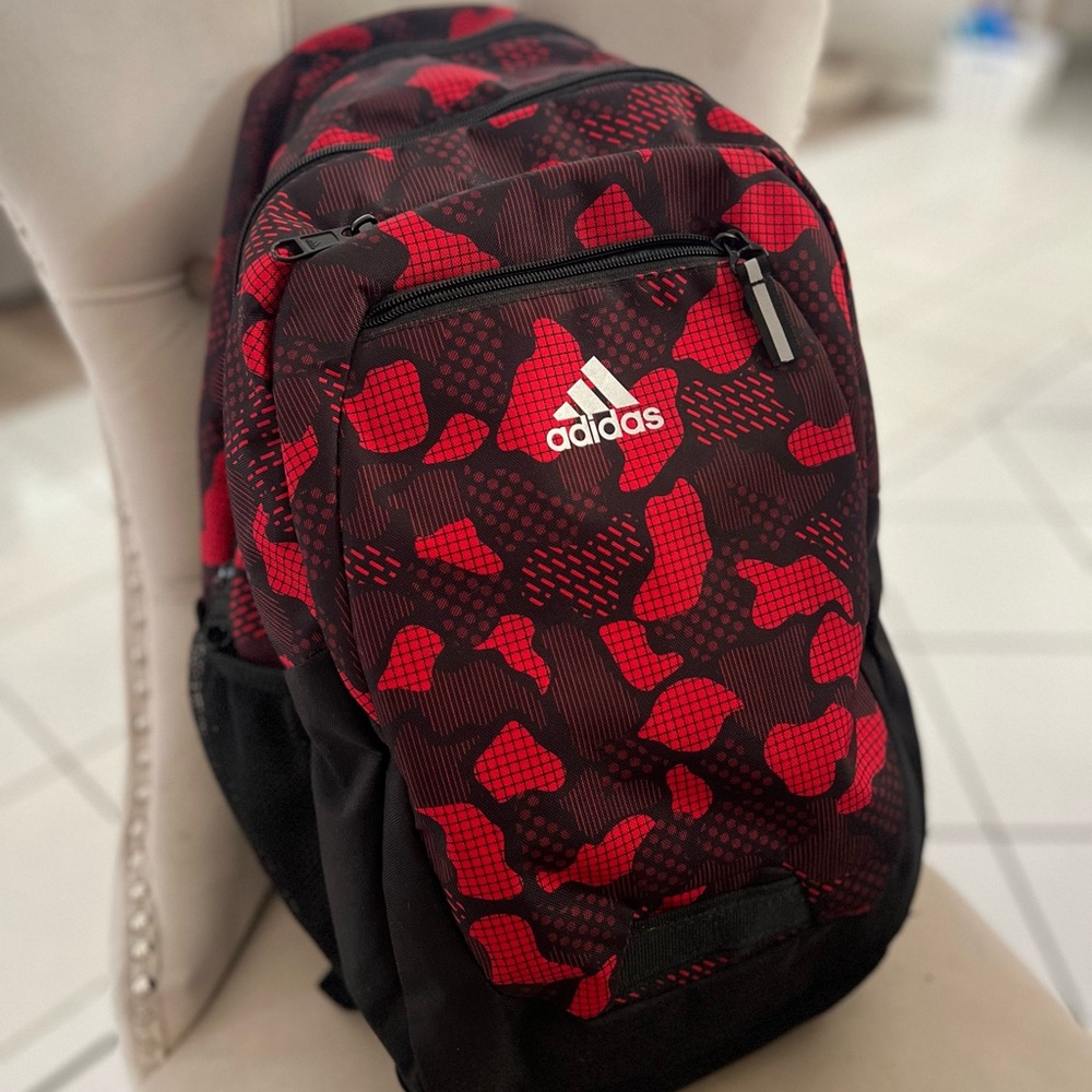 Red Adidas Bookbag